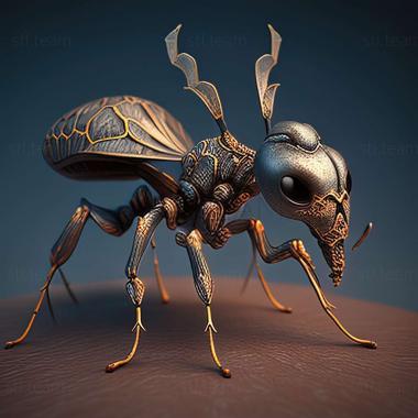 3D model Polyrhachis pirata (STL)